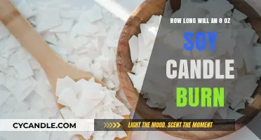 Soy Candle Burn Time: How Long Does an 8 oz Last?