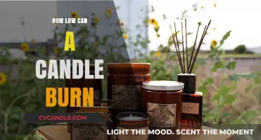 How Low Can a Candle Burn? Exploring Wax Limits