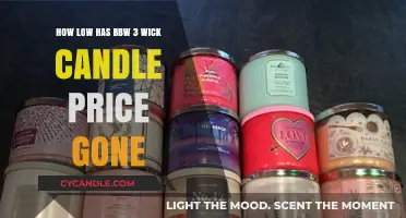 Unbelievable Drop: BBW 3-Wick Candle Prices Hit All-Time Low