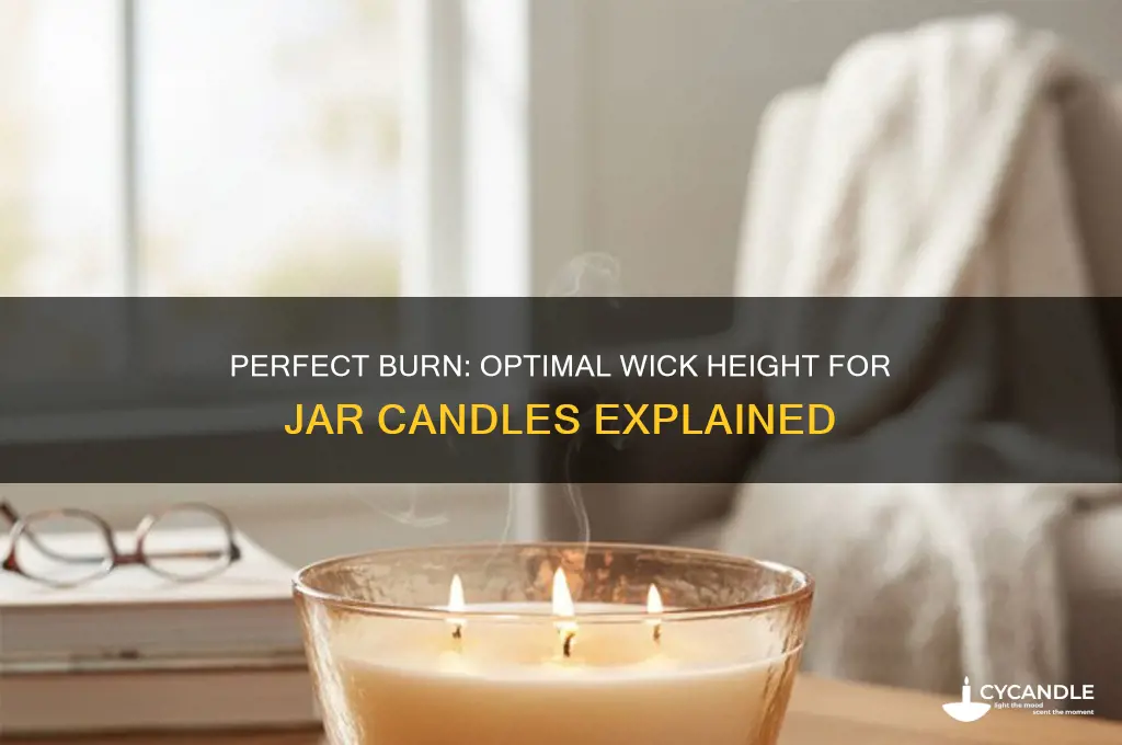 how low should you burn a jar candle