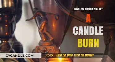 Candle Burn Safety: How Low Should You Let It Go?