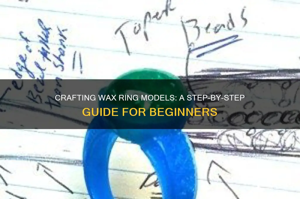 how make a wax ring model