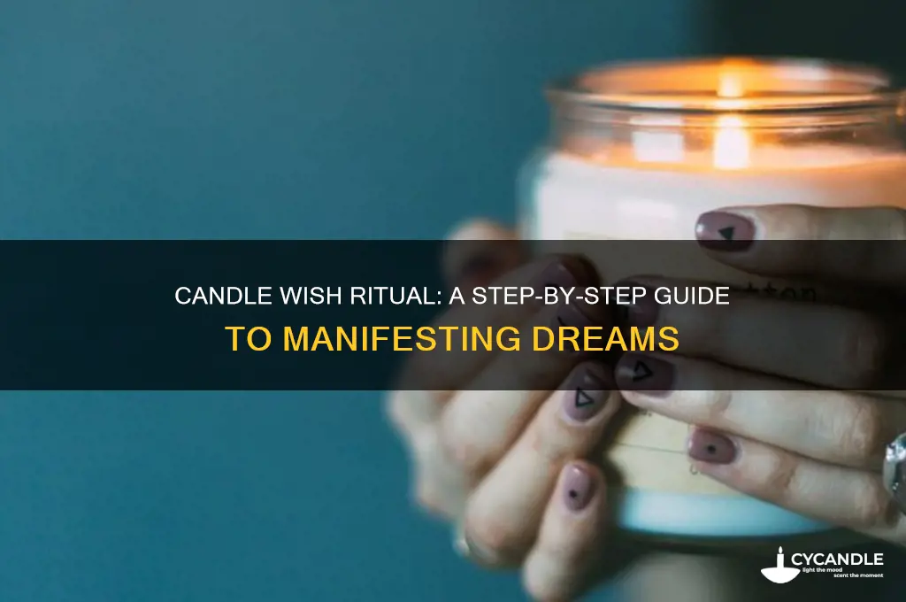 how make a wish with candle