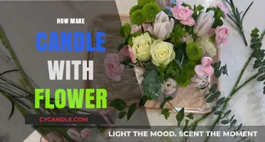 Crafting Floral Candles: A Step-by-Step Guide to Making Flower-Infused Candles