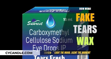 Crafting Realistic Fake Tears with Wax: A Step-by-Step Guide
