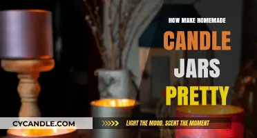 Creative Ways to Decorate Homemade Candle Jars for a Stylish Look