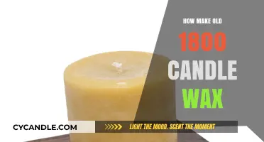 Reviving History: Crafting Authentic 1800s-Style Candle Wax at Home