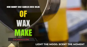 Crafting Candles: How Many 12oz Candles Can 10lbs of Wax Create?