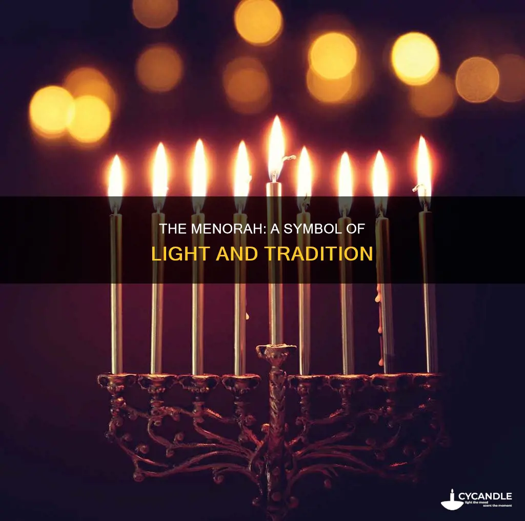 how mant candles does a menorah have