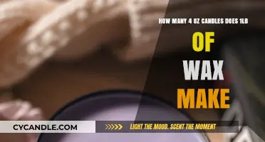Crafting Candles: How Much Wax for 4 oz Creations?