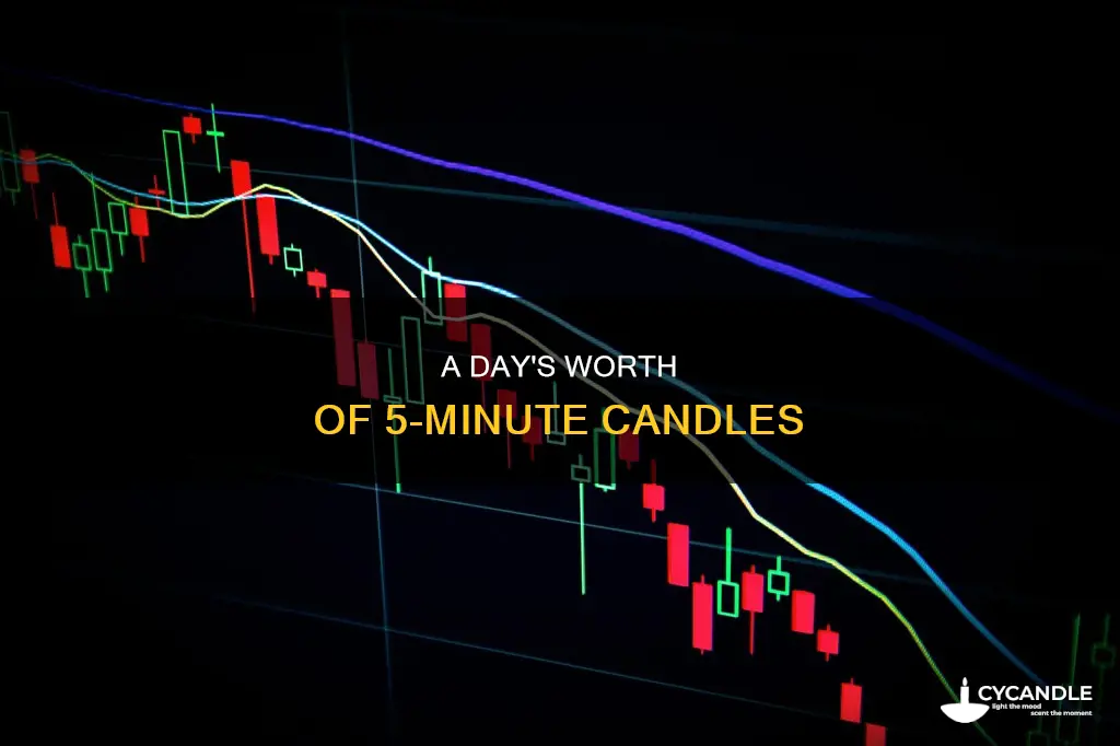 how many 5 min candle in a day