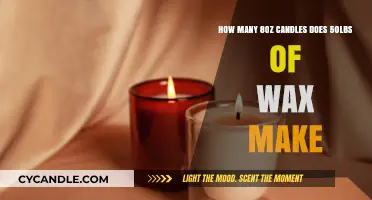Calculating Candle Yield: How Much Wax for 8oz Candles?