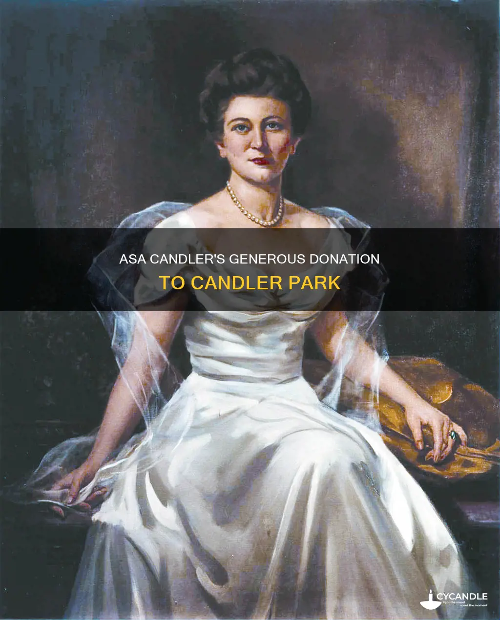 how many acres did asa candler donate to candler park