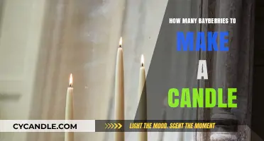Crafting Bayberry Candles: How Many Berries Are Needed?