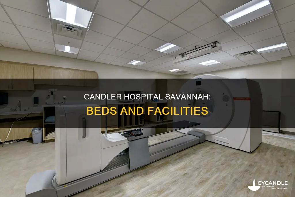 how many beds in candler hospital savannah ga