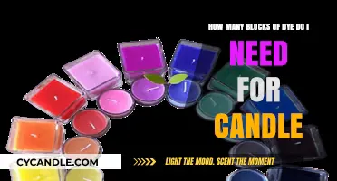 Dye Blocks for Candles: How Many Do You Need?