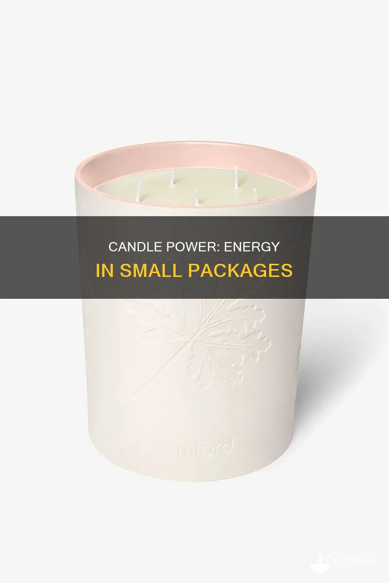 how many bus does a tea candle produce