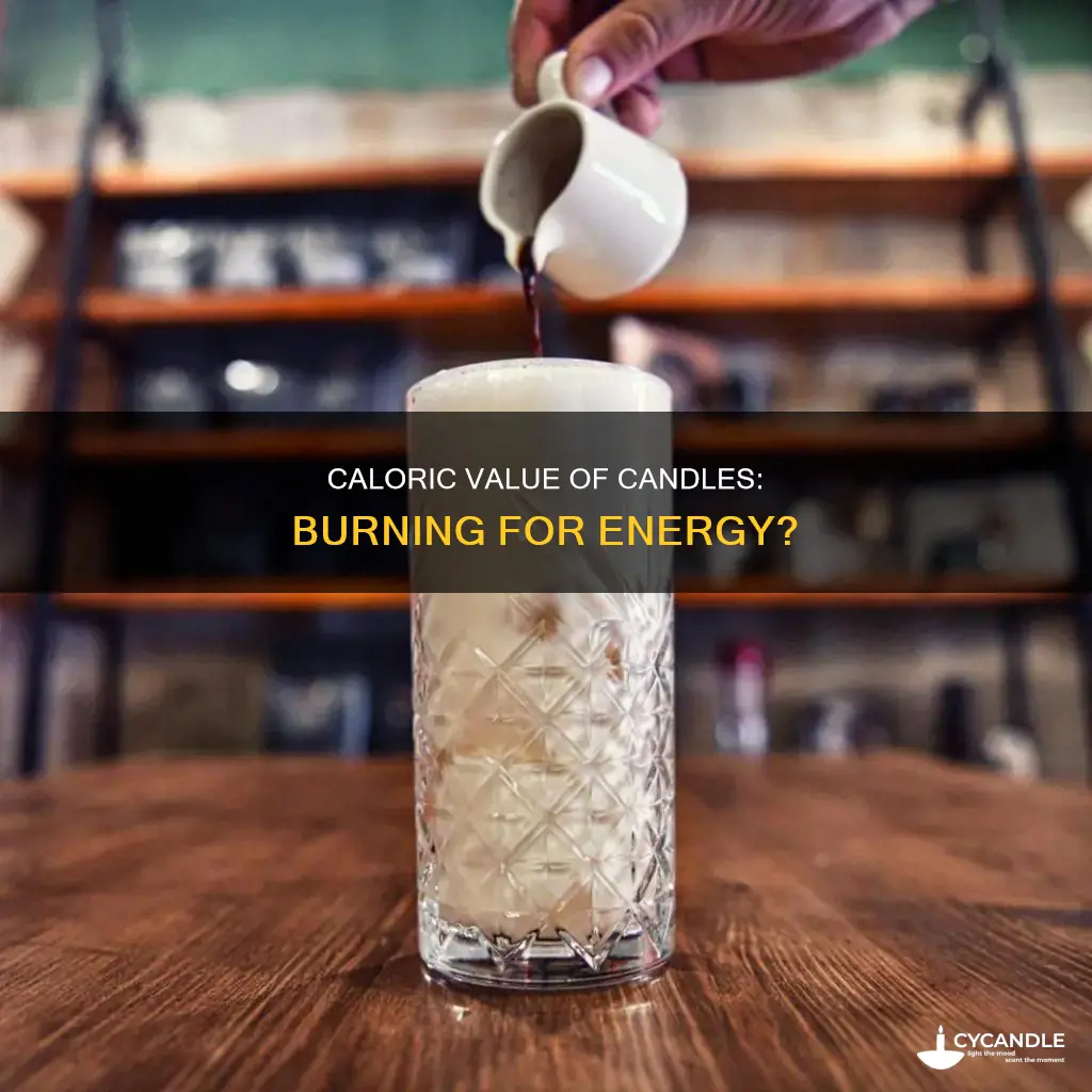 how many calories are in a candle