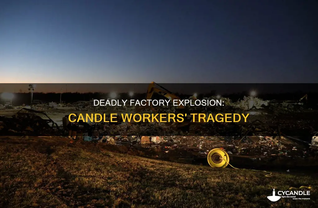 how many candle factory workers died