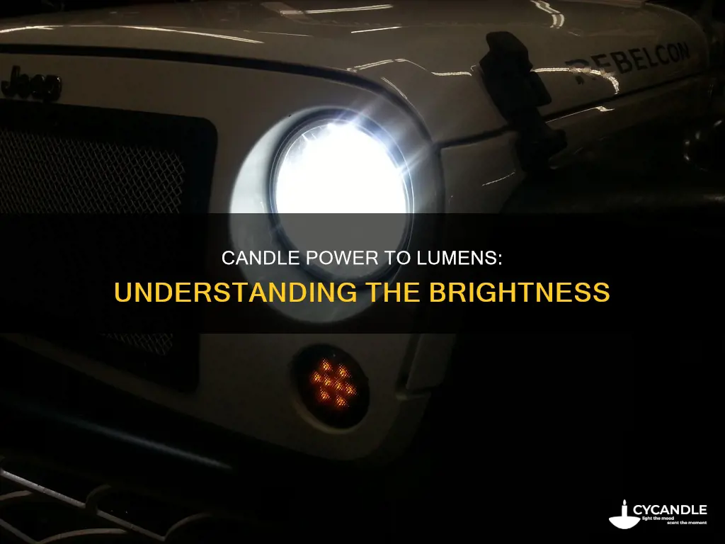how many candle power is 700 lumens