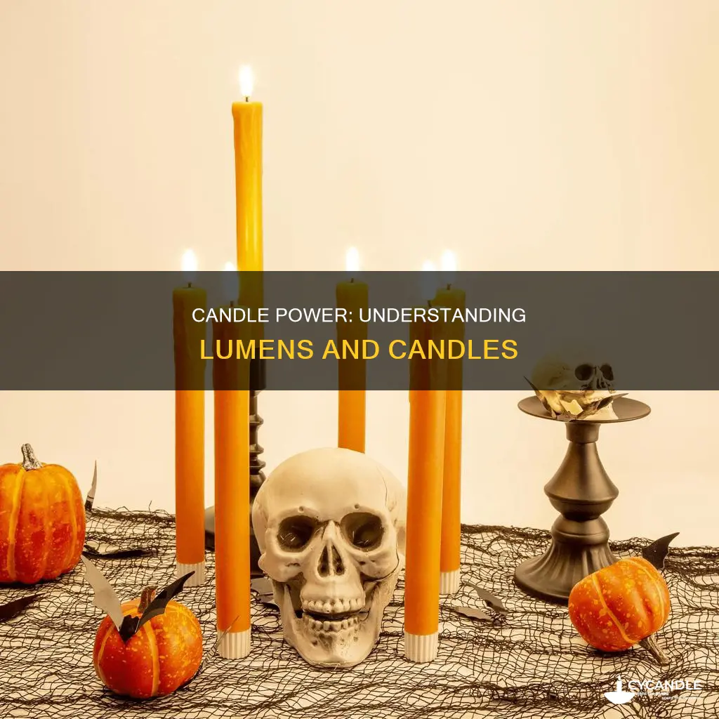 how many candles are in a lumen