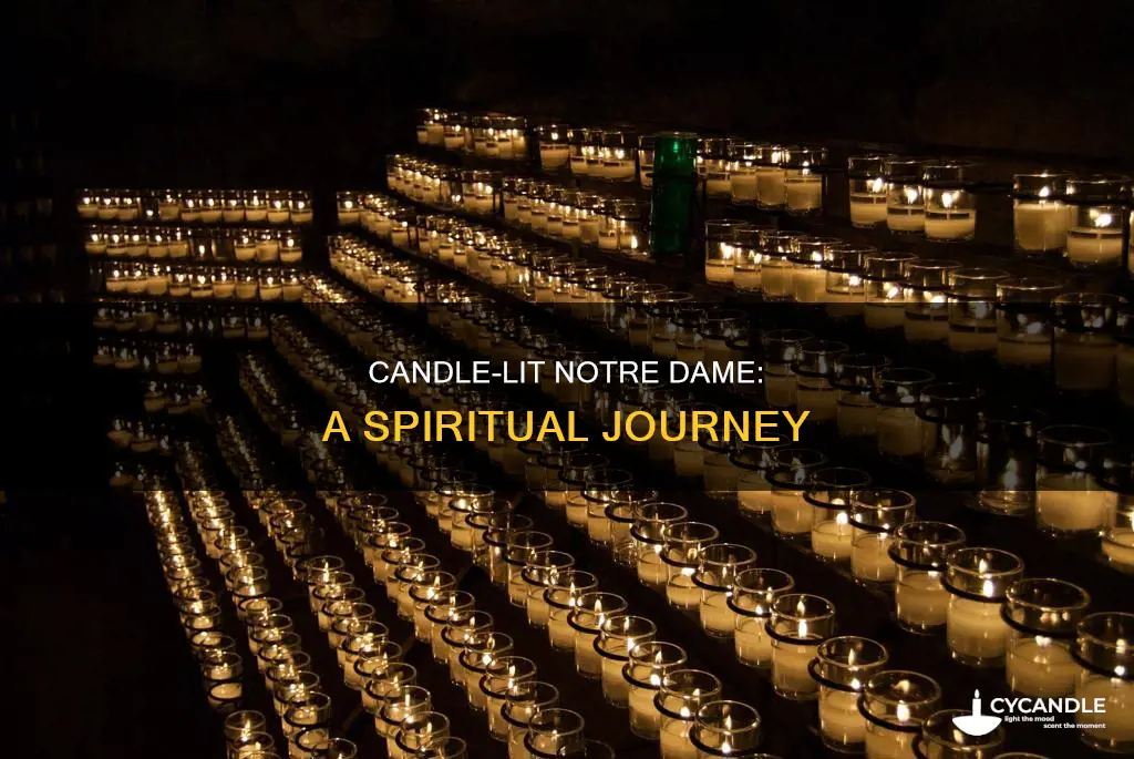 how many candles are in notre dame