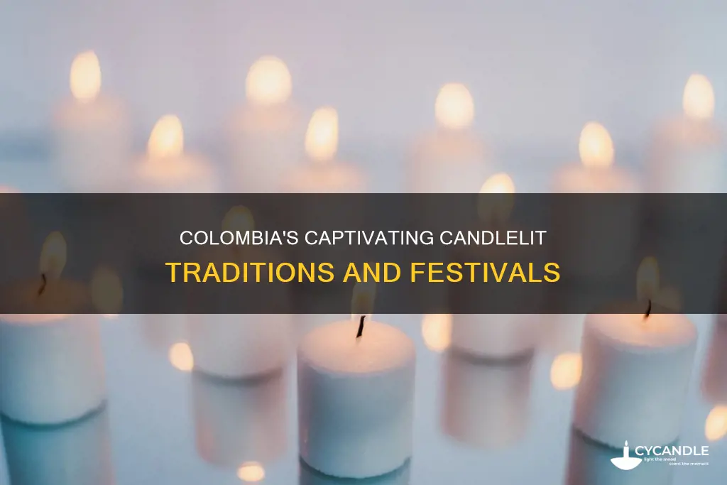 how many candles are lit in colombia