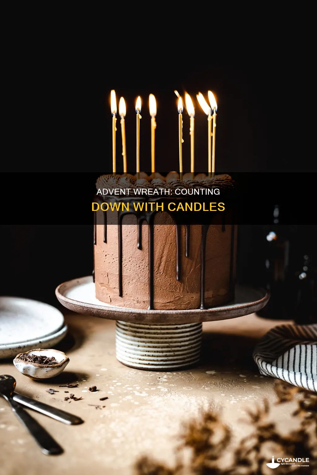 how many candles are on adv
