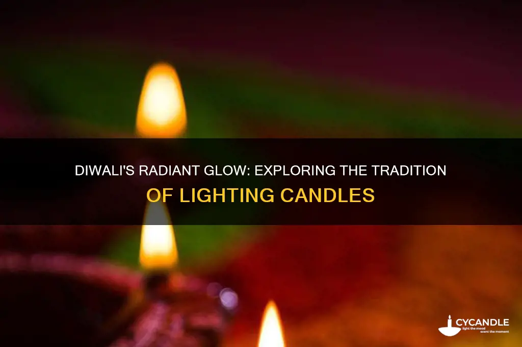 how many candles are put out on diwaliu