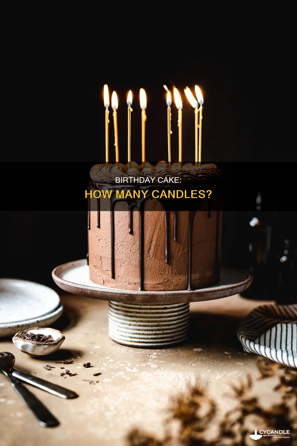 how many candles are there on the cake