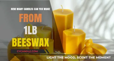 Crafting Candles: Beeswax Yield from 1lb for Homemade Creations
