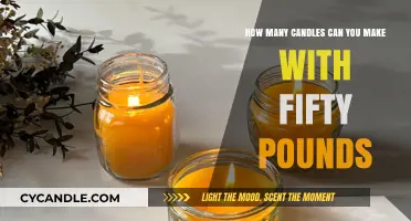 Crafting Candles: Maximizing Fifty Pounds for Your DIY Wax Creations