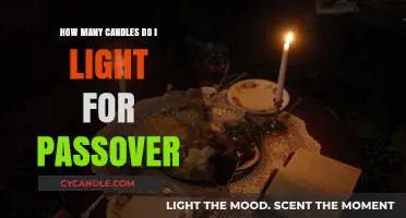 Lighting Candles for Passover: A Guide to the Number and Ritual