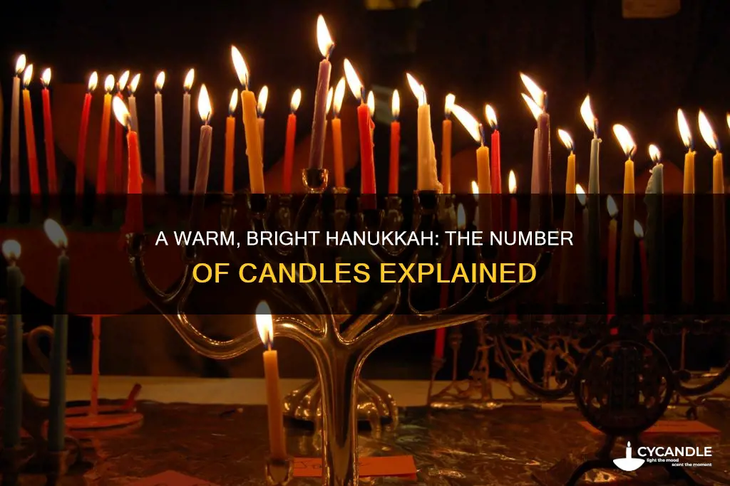 how many candles do need for hannucha