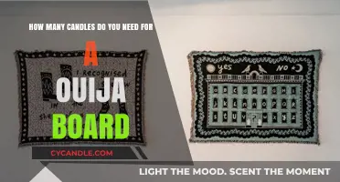 Ouija Board Candle Setup: How Many?