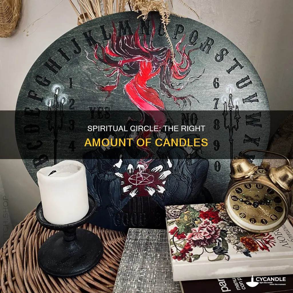 how many candles do you need for a seance
