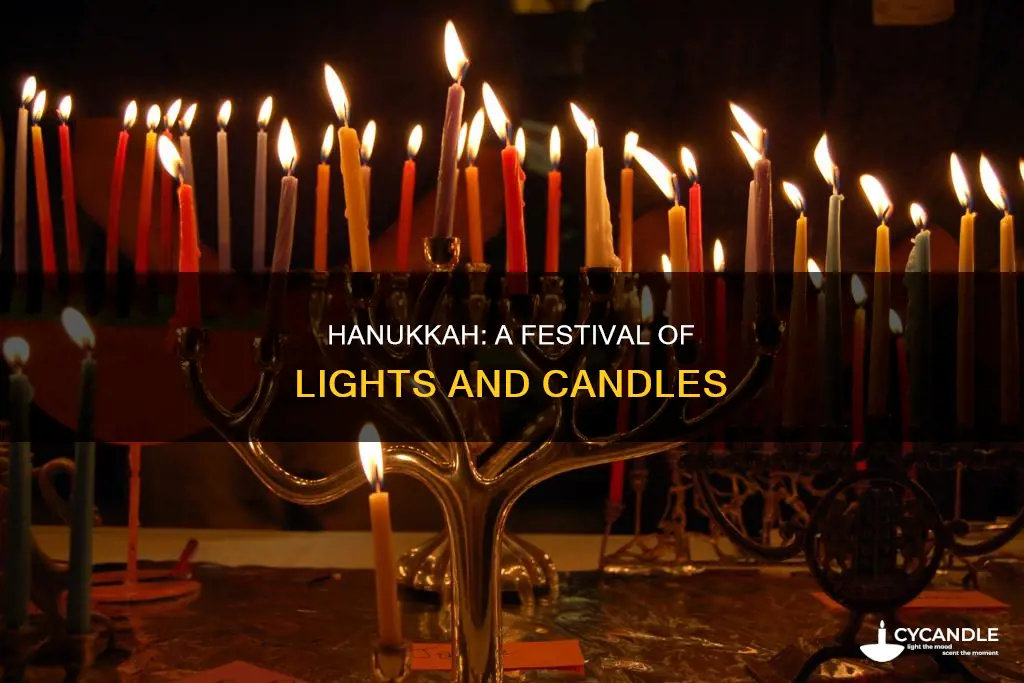how many candles do you need for all lg hannukah
