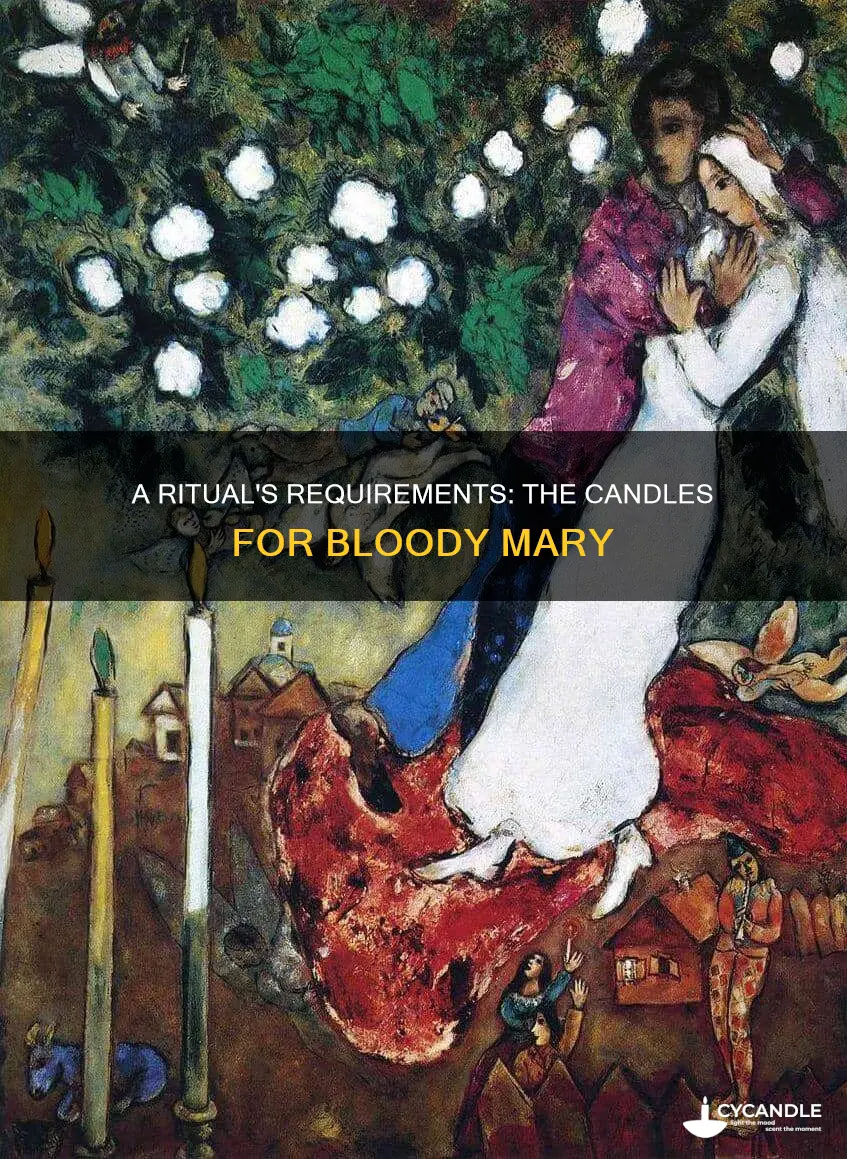 how many candles do you need for bloody mary