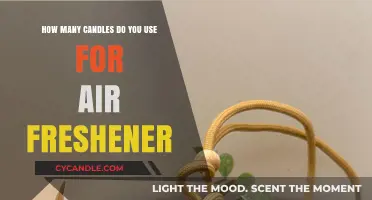 Using Candles as Air Fresheners: How Many Do You Need?