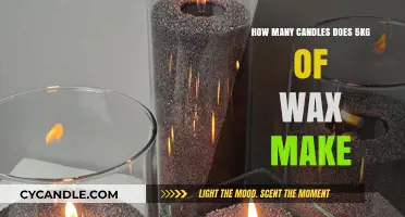 Crafting Candles: How Much Wax (5kg) Yields in Candle Making