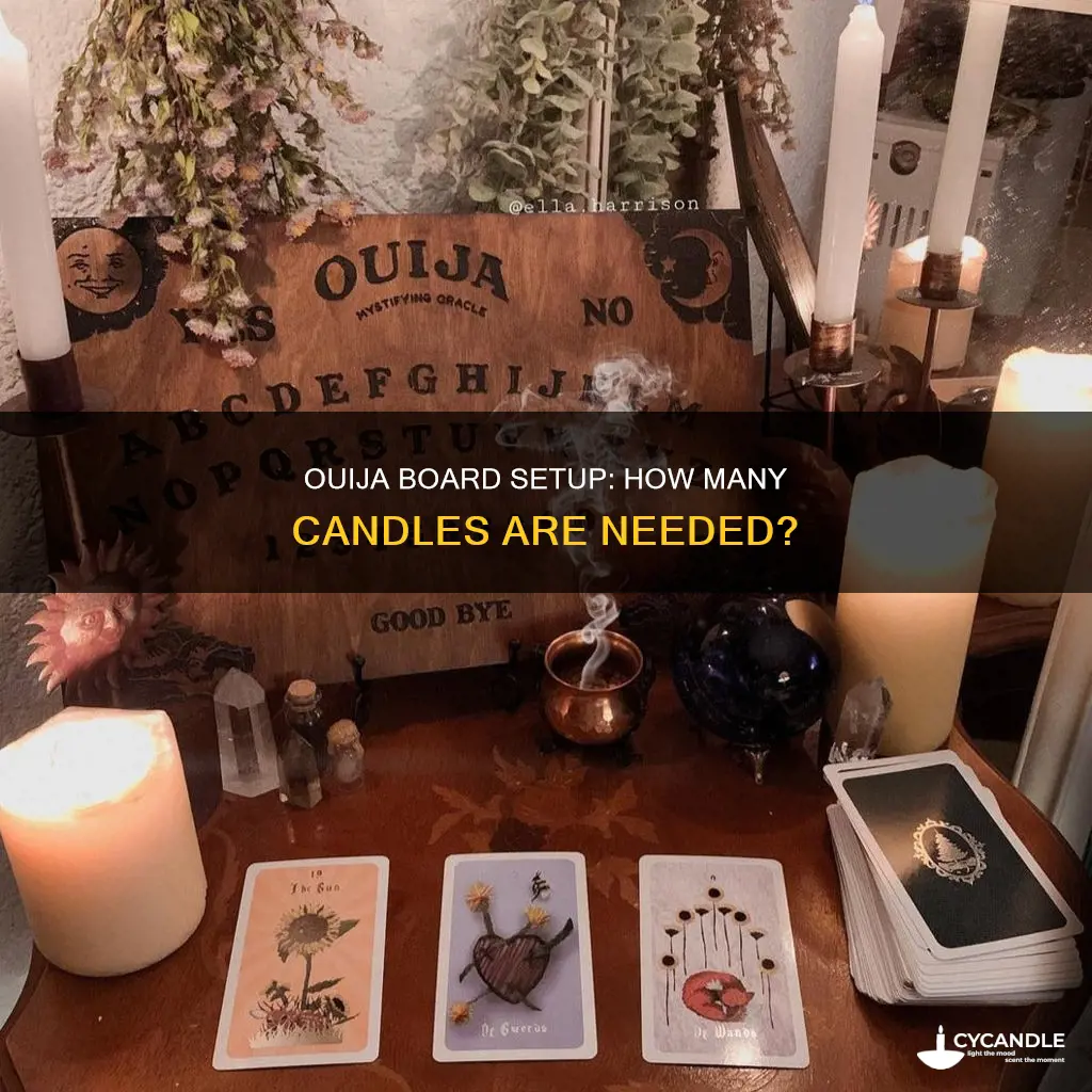 how many candles does an ouija board nedd