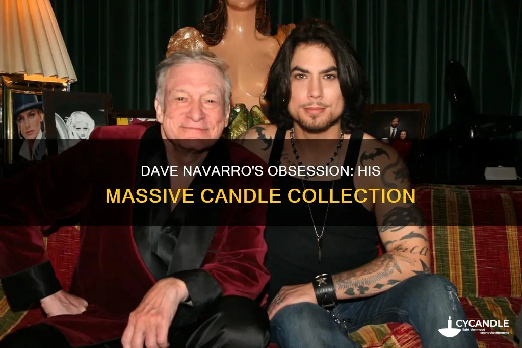 how many candles does dave navarro own
