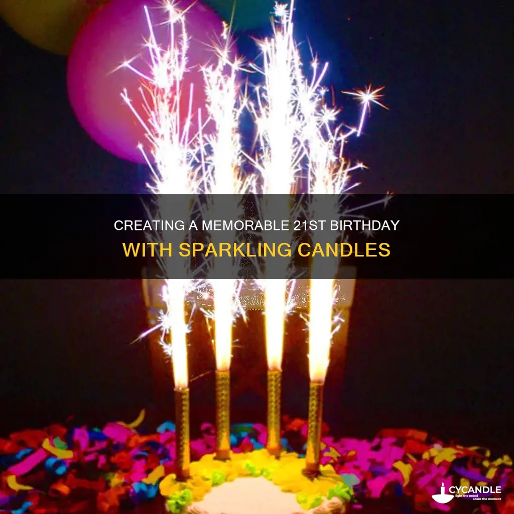 how many candles for 21st birthday