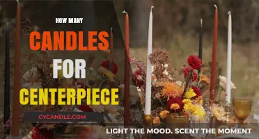 Creating a Warm and Inviting Centerpiece with Candles