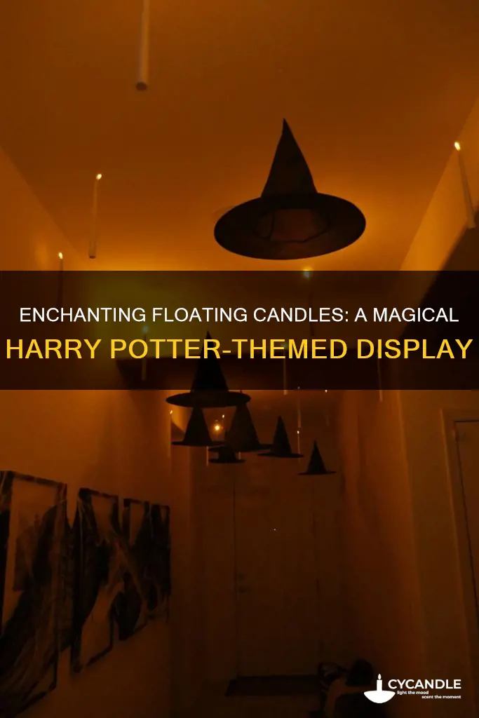 how many candles for floating candle harry potter theme