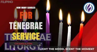 Candles for Tenebrae: A Service of Shadows and Reflection