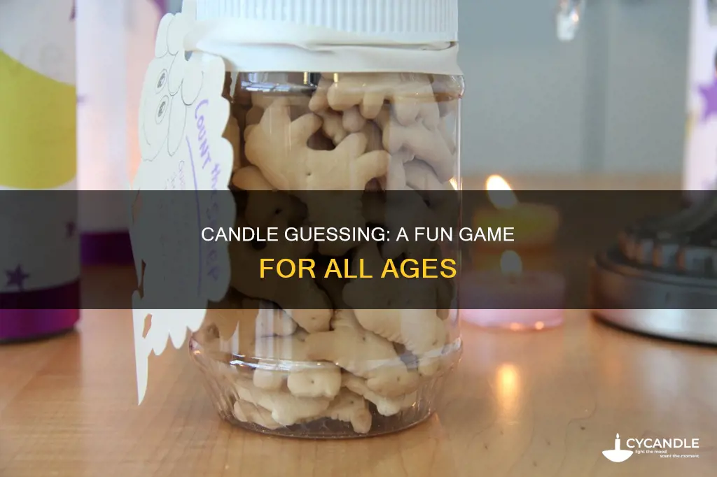 how many candles guessing game