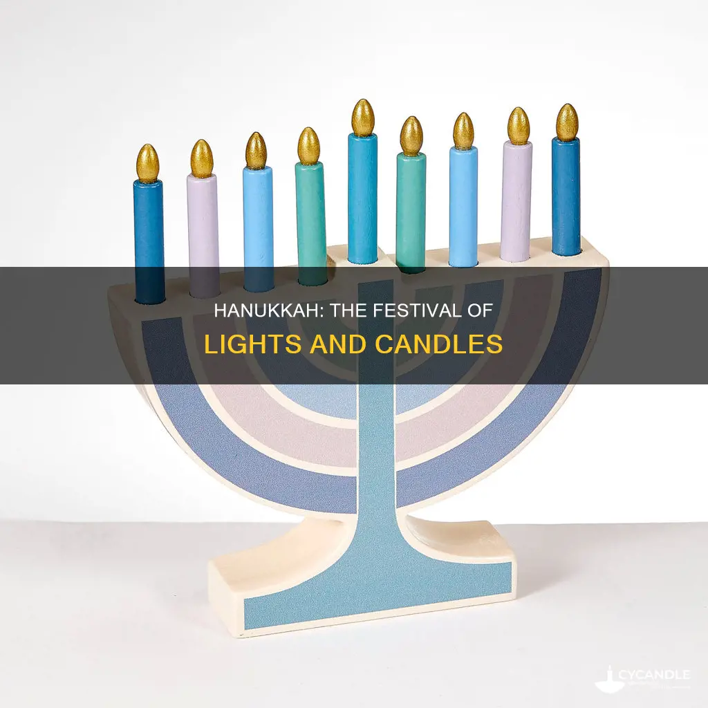 how many candles needed to celebrate hannukah