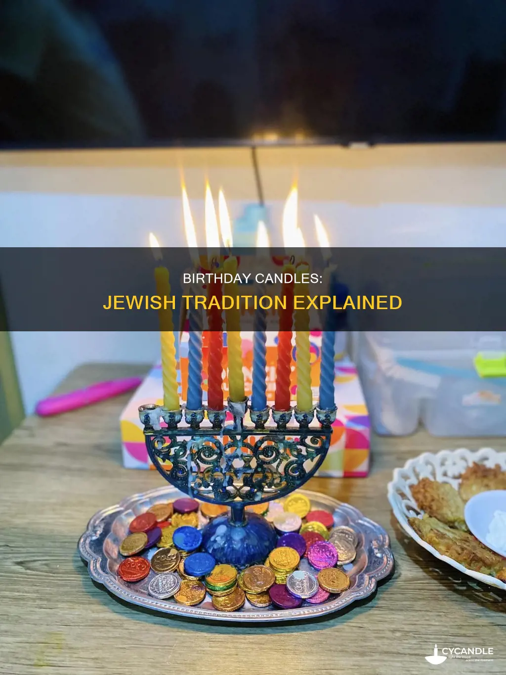 how many candles on a birthday cake judaism
