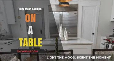 Candlelit Tables: How Many Candles Are Too Many?